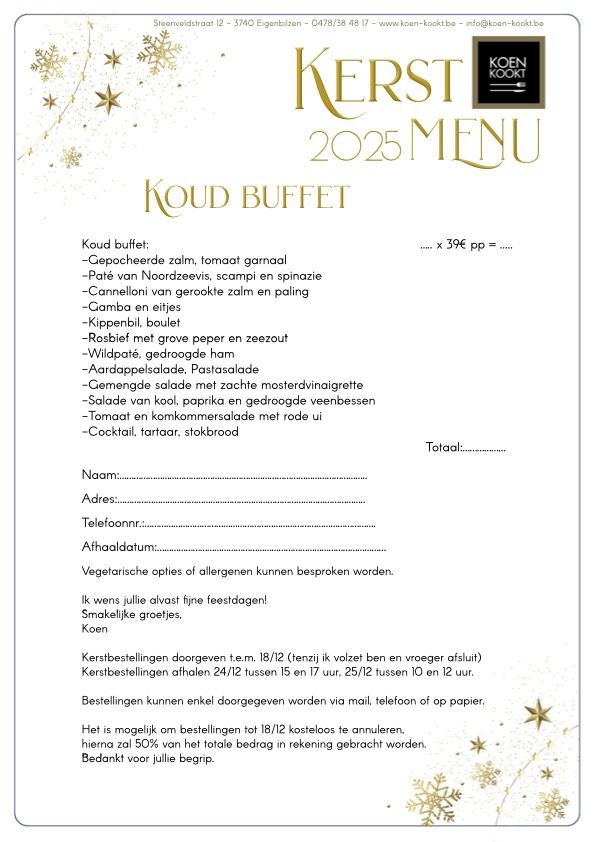 2025_Kerstmis_Koud buffet